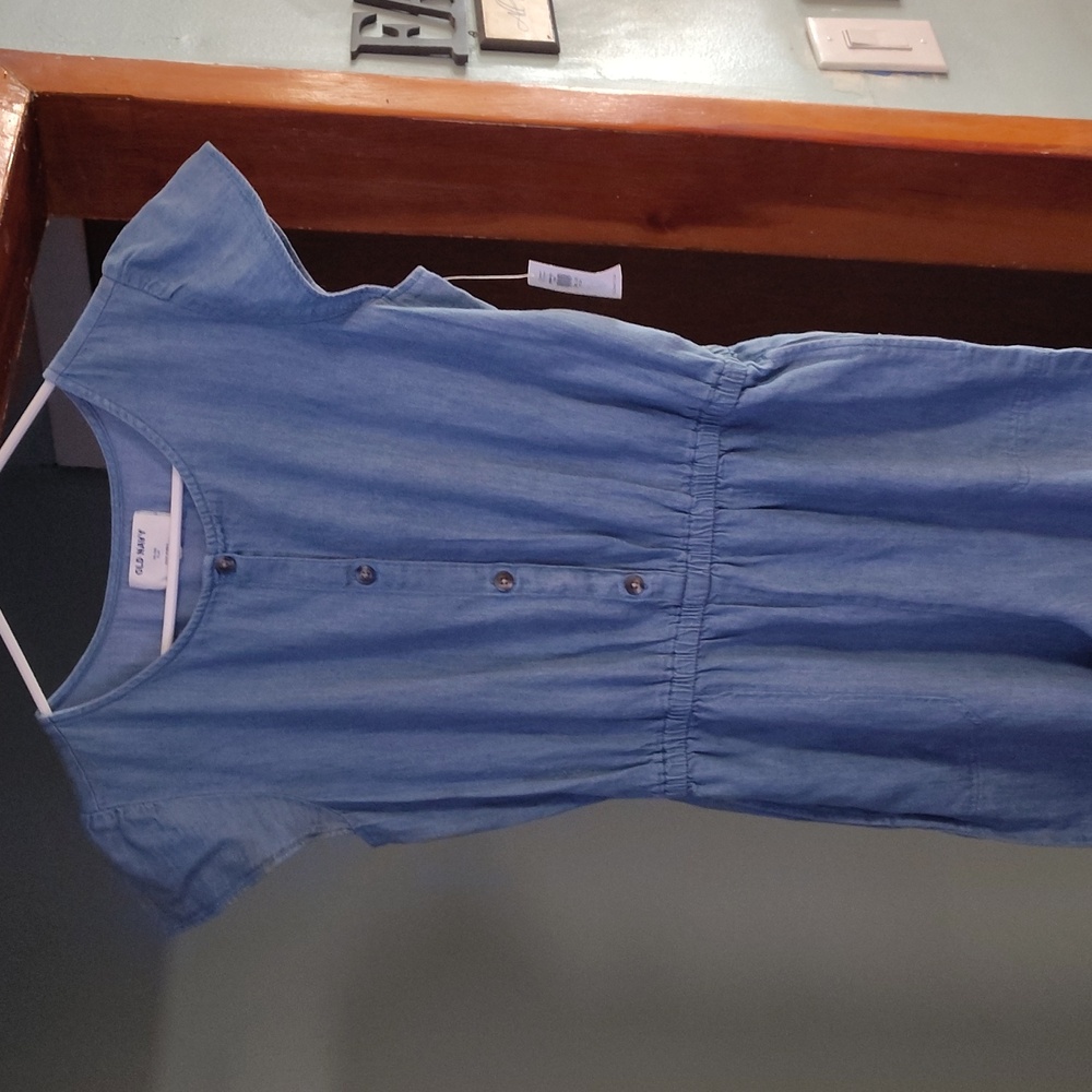 Denim Romper
